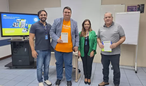 Candidato empreendedor: Garcia da Hadassa e Nascimento fecham parceria com Sebrae