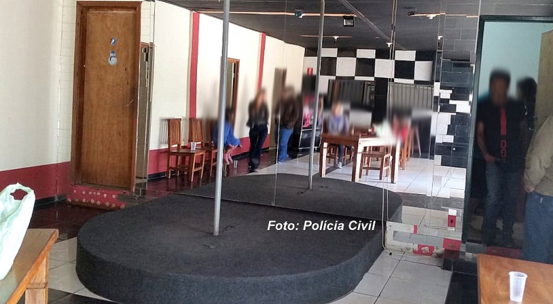 Polícia Civil fecha chácara que funcionava como casa de prostituição