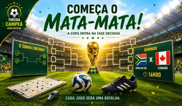 Torcida Campeã: mata?mata começa neste domingo com África do Sul e Canadá