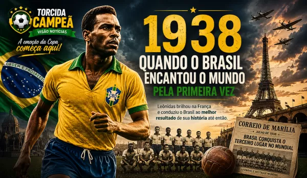 Copa do Mundo de 1938: quando o Brasil encantou o mundo pela primeira vez
