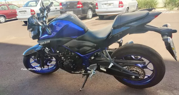 Polícia Militar recupera moto furtada em Marília