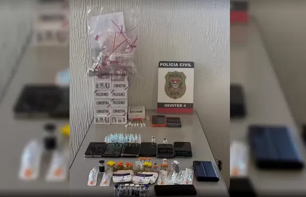Quadrilha usa aplicativo de troca de mensagens para vender canetas emagrecedoras e acaba presa