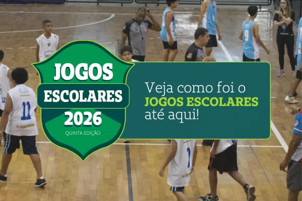 Jogos Escolares seguem com competições de basquete neste sábado e atletismo é transferido para outubro