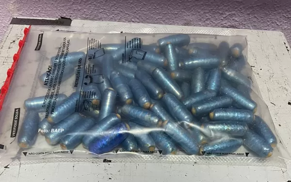 Boliviano é preso pelo BAEP com mais de um quilo de droga no estômago