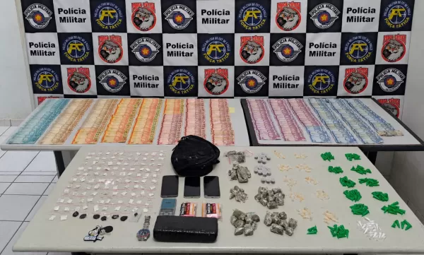 PM faz duas apreensões de drogas em menos de três horas e prende quatro em Marília e Vera Cruz