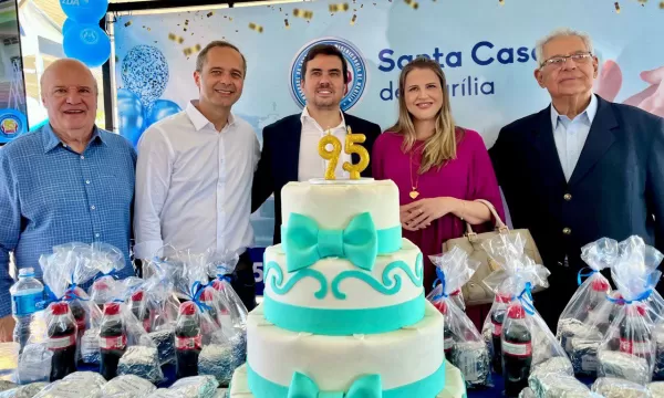 Santa Casa de Marília completa 95 anos e Vinicius Camarinha anuncia R$ 6 milhões para o Centro de Apoio ao Colaborador