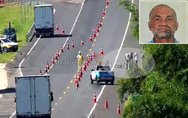 Aposentado atropelado por caminhão em rodovia é sepultado em Lupércio