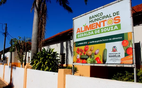 Banco Municipal de Alimentos atende famílias em Marília