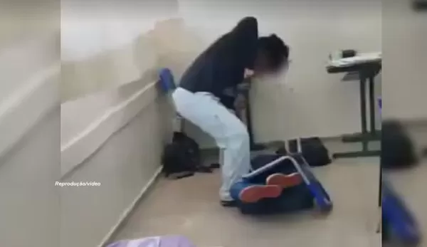 Estudante é agredido em sala de aula após suspeita de assédio