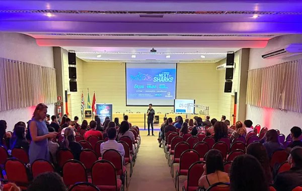 Desafio Next Sharks reúne alunos e empresários em noite de inovação e empreendedorismo no NOVOUNIVEM