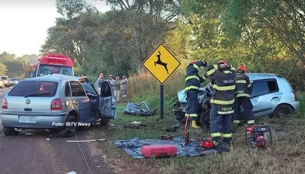 Ultrapassagem em local proibido causa acidente com morte em rodovia