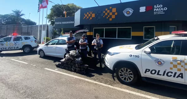 Casal é preso com grande carregamento de "super maconha" em Marília