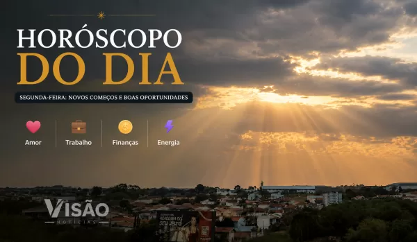 Horóscopo do dia: segunda-feira marca um novo ciclo e favorece recomeços em todas as áreas da vida
