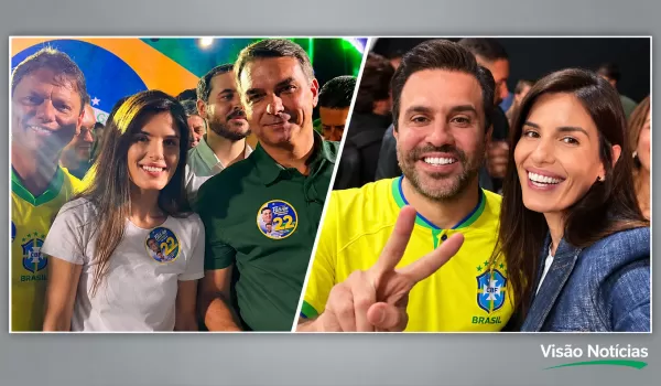 Deputada Dani Alonso participa de últimos atos da campanha de Flávio Bolsonaro em São Paulo