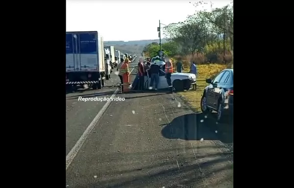 Acidente causa morte de uma pessoa na SP-333