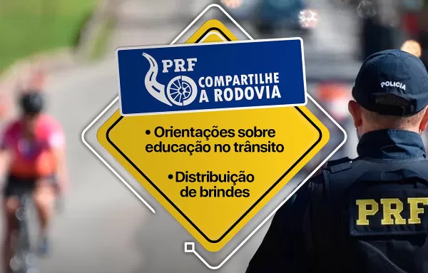Segurança dos ciclistas: PRF realiza neste sábado em Marília campanha "Compartilhe a Rodovia"