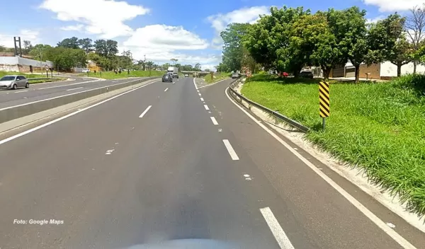 Obras em dispositivos da rodovia do Contorno em Marília exigem atenção dos motoristas