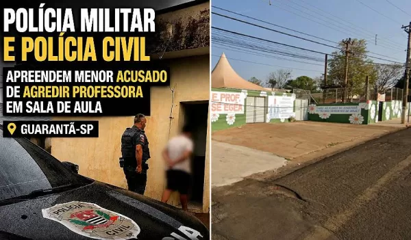 Justiça manda para a Fundação Casa aluno que tentou enforcar professora em sala de aula 