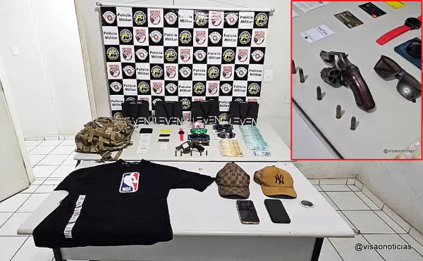 Homens que aplicavam golpes em caixas eletrônicos são presos pela PM em Marília