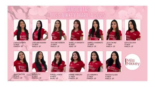 Japan Fest: concurso Miss Nikkey terá 13 candidatas de Marília e região        