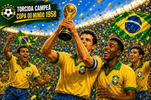 Copa de 1958: o garoto que prometeu (e cumpriu!) ao pai ganhar uma Copa do Mundo