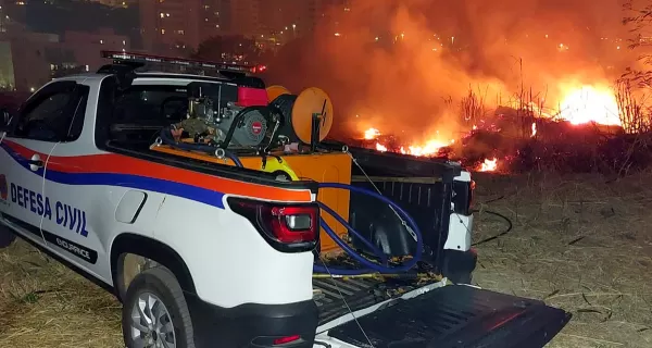 Defesa Civil alerta para risco elevado de queimadas nesta semana em Marília e outras regiões