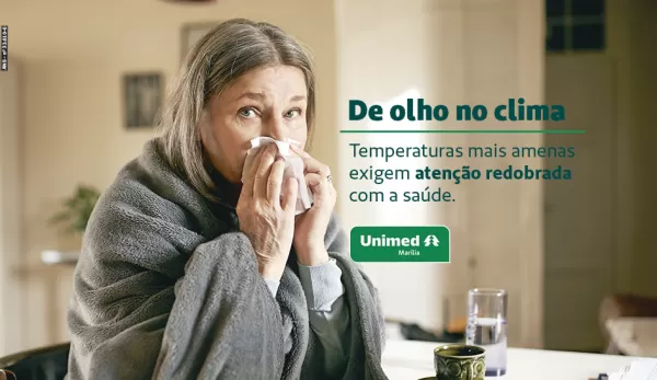 Temperaturas mais amenas exigem atenção redobrada com a saúde