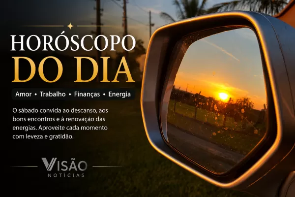 Horóscopo deste sábado convida ao descanso, boas energias e momentos especiais ao lado de quem você ama