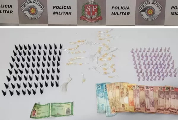 Traficante é preso em flagrante pela Polícia Militar em Garça