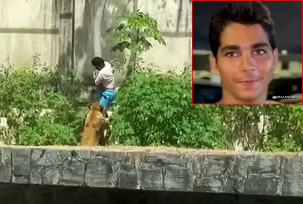 Rapaz que invadiu jaula e foi morto por leoa em zoológico teria transtornos mentais