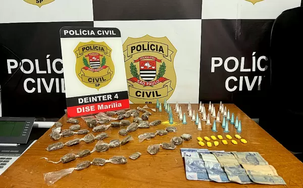 Traficante mirim "perde o emprego" logo no primeiro dia do trabalho em Marília