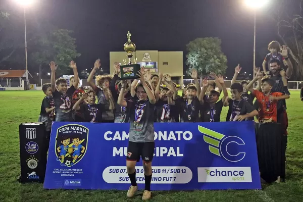 Copa Marília de Futebol de Base define campeões das categorias Sub-11 e Sub-13 no Mineirão