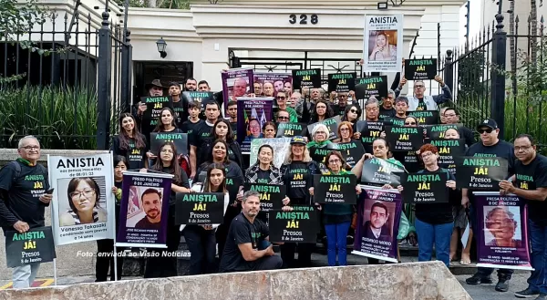 Caravanas de Marília e região participam em São Paulo de manifestação pela anistia do dia 8/01