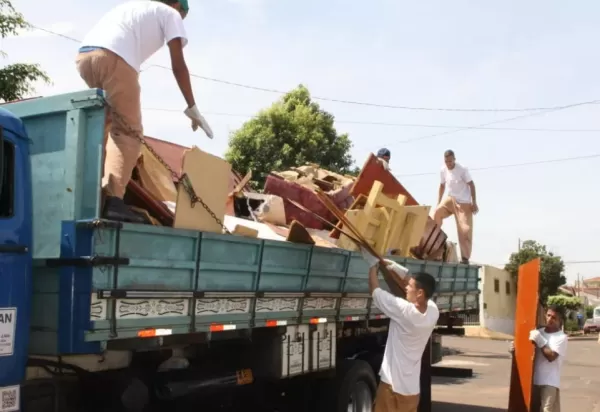 Mutirão de limpeza é suspenso por causa da chuva