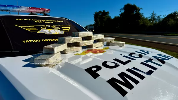 Rapaz viaja para Marília, compra droga avaliada em R$ 450 mil e acaba preso no trajeto de volta