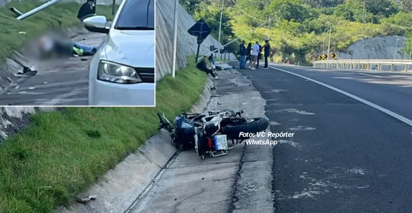 Motociclista morre em acidente na SP-333