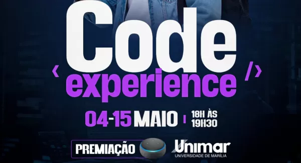 Unimar: Code Experience 2026 começa nesta segunda-feira. Veja como participar!