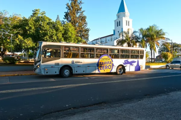 Prefeitura de Pompeia implanta Tarifa Zero no transporte coletivo urbano e amplia acesso da população à mobilidade