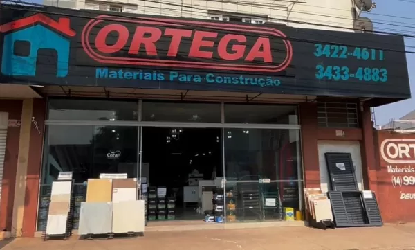 Ortega Materiais para construção completa 30 anos