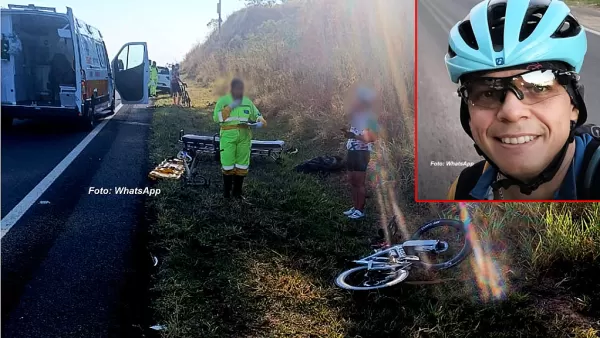 Ciclistas marilienses são atropelados durante "longão". Um deles morre