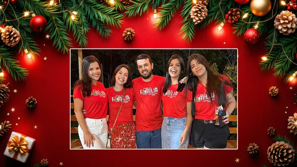 Após mais de 20 anos separados, cinco irmãos comemoram primeiro Natal em família
