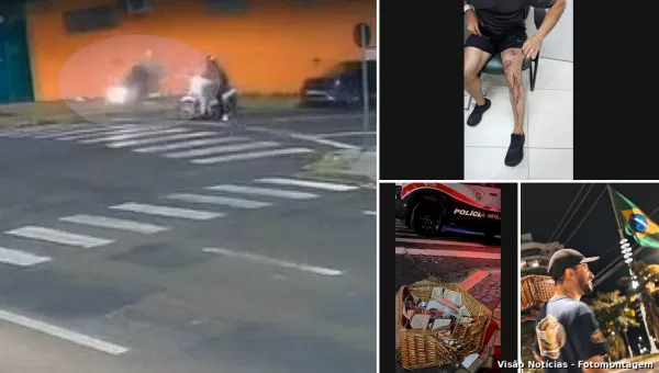 Vendedor do “Pix da Confiança” é atropelado enquanto trabalhava e agora precisa da ajuda dos marilienses