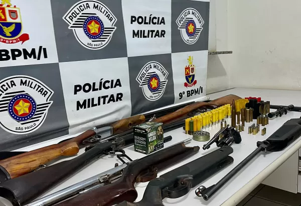 Polícia Militar apreende arsenal com criminosos que sequestraram e torturaram mariliense