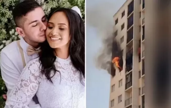 Família morre após pular de prédio em chamas; causa do incêndio é investigada