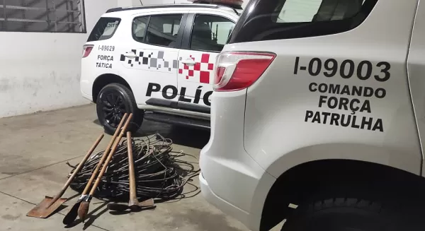 Dupla é presa acusada de furtar fiação de apartamentos da CDHU em Marília