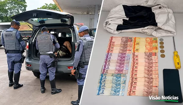 Fugitivo de penitenciária é preso pela cavalaria do BAEP após furtar farmácia em Marília