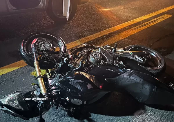 Casal fica gravemente ferido em acidente na BR-153 próximo a Marília