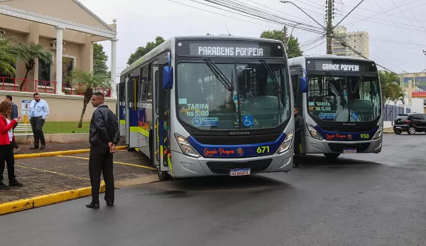 Pompeia avança na mobilidade urbana com ônibus modernos, com acessibilidade e mesmo valor da tarifa 