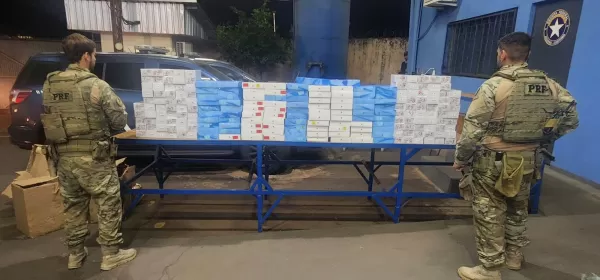 PRF apreende carregamento de eletrônicos avaliado em mais de meio milhão de reais 