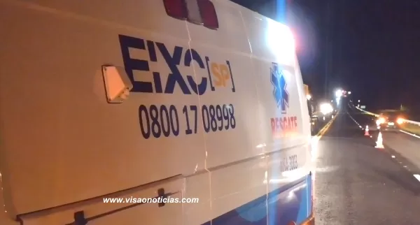 Mulher é atropelada na rodovia SP-294 em Marília